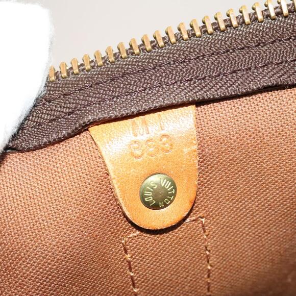 LOUIS VUITTON Monogram Keepall 55 Boston Bag M41424 - Picture 12 of 16